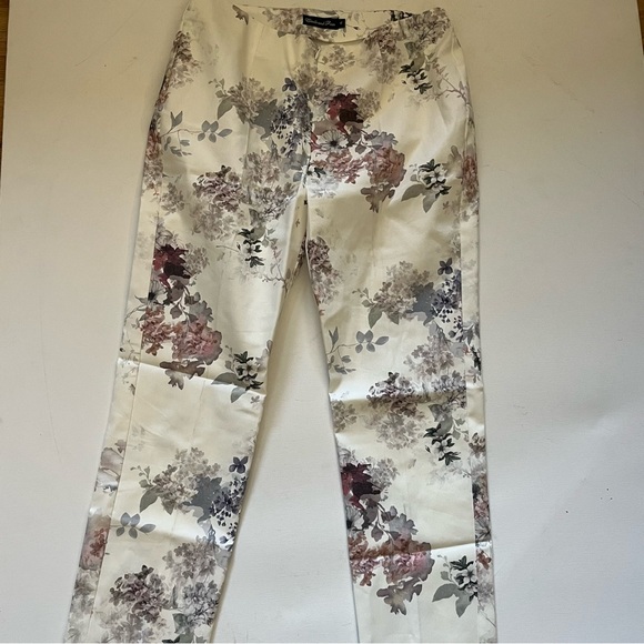 Estelle and Finn Floral Ankle Pants with Mauve Tunic Set size 6/S - Picture 5 of 10